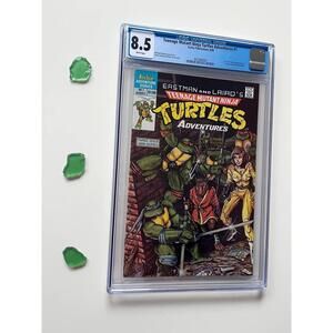 TEENAGE MUTANT NINJA TURTLES ADVENTURES #1 CGC (1988) Archie | Animated Series